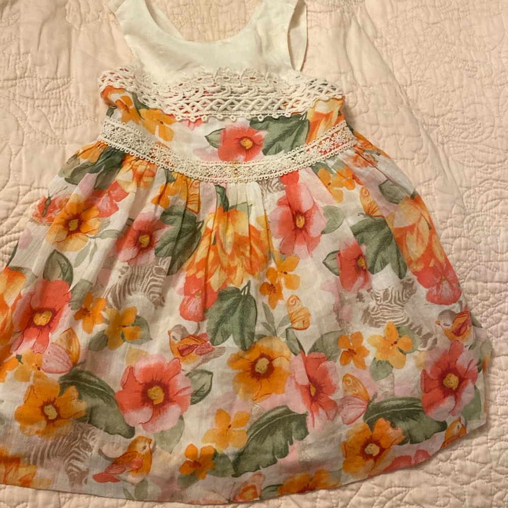 Mayoral stunning toddler Easter dress 2t 3t